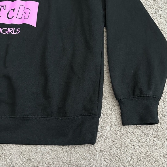 Mean Girls That’s So Fetch Sweatshirt Womens Size XL Black Pink - Picture 3 of 10
